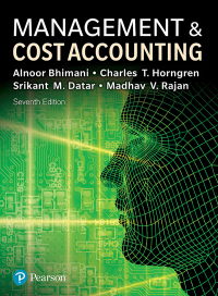 Cover image: Management and Cost Accounting Enhanced 7th edition 9781292232669