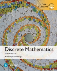 Imagen de portada: Discrete Mathematics, , Global Edition 8th edition 9781292233703