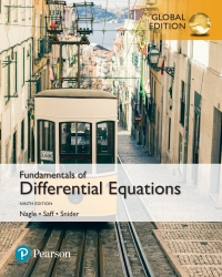 Cover image: Fundamentals of Differential Equations, Global Edition 9th edition 9781292240992
