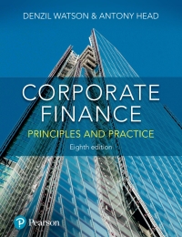 Cover image: Corporate Finance 8th edition 9781292244310