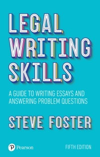 Cover image: Legal Writing Skills 5th edition 9781292251097