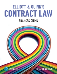 Cover image: Contract Law 12th edition 9781292251400