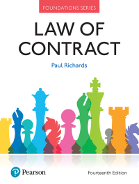 Imagen de portada: Law of Contract 14th edition 9781292251486