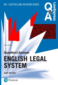 表紙画像: Law Express Question and Answer: English Legal System 5th edition 9781292253718