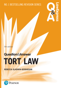 Omslagafbeelding: Law Express Question and Answer: Tort Law 5th edition 9781292253848