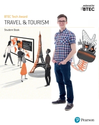 Cover image: BTEC Tech Award in Travel and Tourism Student Book 1st edition 9781292258690