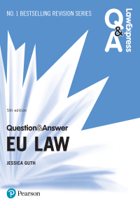 Cover image: Law Express Question and Answer: EU Law 5th edition 9781292258997