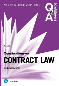 Cover image: Law Express Question and Answer: Contract Law 4th edition 9781292259031