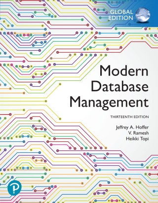 Imagen de portada: Modern Database Management, Global Edition 13th edition 9781292263359