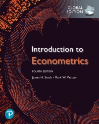 Cover image: Introduction to Econometrics, Global Edition 4th edition 9781292264455