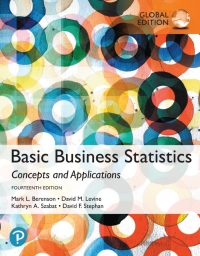 Cover image: Basic Business Statistics, Global Edition 14th edition 9781292265032