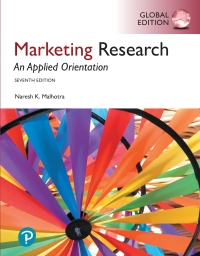 Cover image: Marketing Research: An Applied Orientation, Global Edition 7th edition 9781292265636