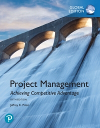 Imagen de portada: Project Management: Achieving Competitive Advantage, Global Edition 5th edition 9781292269146