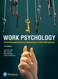 Cover image: Work Psychology 7th edition 9781292269436