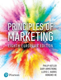 Cover image: Principles of Marketing, European Edition 8th edition 9781292269566