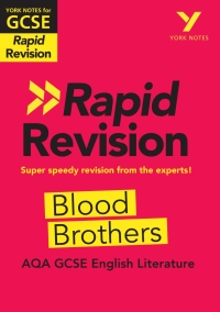 Omslagafbeelding: York Notes for AQA GCSE (9-1) Rapid Revision: Blood Brothers eBook Edition 1st edition 9781292270999