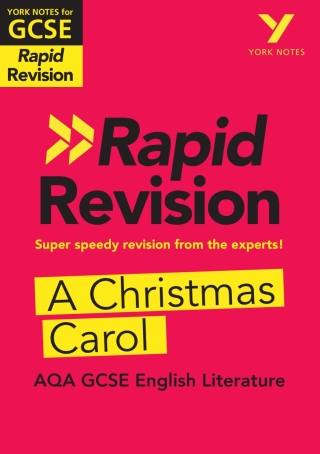 Cover image: York Notes for AQA GCSE (9-1) Rapid Revision Guide: A Christmas Carol - catch up, revise and be ready for the 2025 and 2026 exams 1st edition 9781292270883