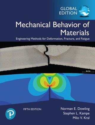 Cover image: Mechanical Behavior of Materials, Global Edition 5th edition 9781292279350