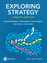 Cover image: Exploring Strategy Text & Cases 12th edition 9781292282459