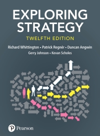 Cover image: Exploring Strategy 12th edition 9781292282510