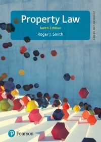 Cover image: Property Law 10th edition 9781292286716