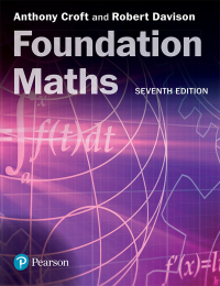 Imagen de portada: Foundation Maths 7th edition 9781292289687