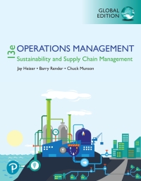 Cover image: Operations Management:  Sustainability and Supply Chain Management, Global Edition 13th edition 9781292295039