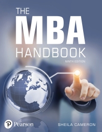 Imagen de portada: The MBA Handbook 9th edition 9781292304298