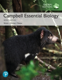 Cover image: Campbell Essential Biology, Global Edition 7th edition 9781292307091