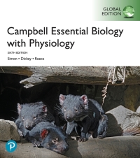 Omslagafbeelding: Campbell Essential Biology with Physiology, Global Edition 6th edition 9781292307282