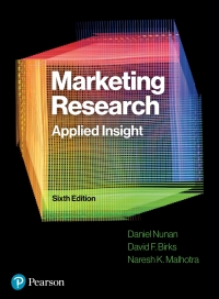 Cover image: Marketing Research 6th edition 9781292308722