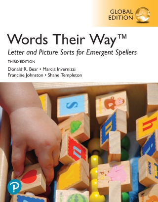 Cover image: Words Their Way Letter and Picture Sorts for Emergent Spellers, Global Edition 3rd edition 9781292310268