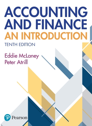 Cover image: Accounting and Finance: An Introduction 10th edition 9781292312262