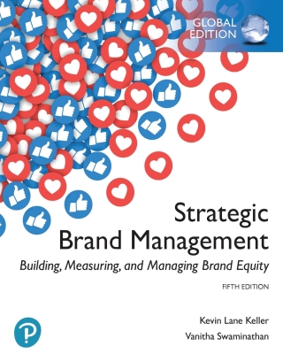 Cover image: Strategic Brand Management: Building, Measuring, and Managing Brand Equity, Global Edition 5th edition 9781292314969