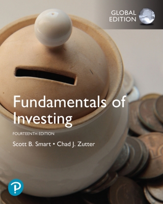 Cover image: Fundamentals of Investing, Global Edition 14th edition 9781292316970