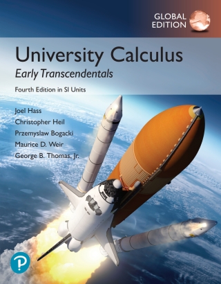 Immagine di copertina: University Calculus: Early Transcendentals, Global Edition 4th edition 9781292317304