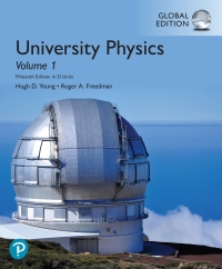 Cover image: University Physics Volume 1 (Chapters 1-20), Global Edition 15th edition 9781292317335