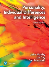 Titelbild: Personality, Individual Differences and Intelligence 5th edition 9781292317960