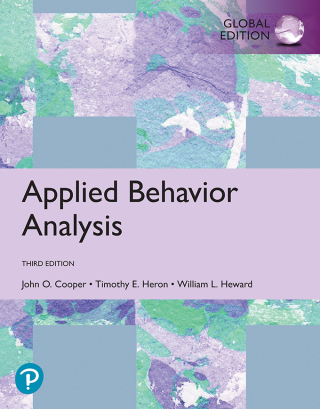 表紙画像: Applied Behaviour Analysis, Global Edition 3rd edition 9781292324630