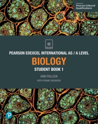 Imagen de portada: Pearson Edexcel International AS Level Biology Student Book 1st edition 9781292244846