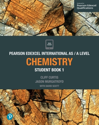 Cover image: Pearson Edexcel International AS Level Chemistry Student Book 1st edition 9781292244860