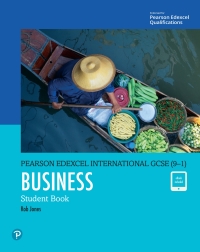 Cover image: Pearson Edexcel International GCSE (9–1) Business Student Book 1st edition 9780435188634