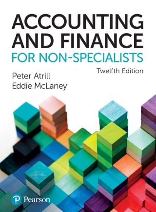 Cover image: Accounting and Finance for Non-Specialists 12th edition 9781292334691