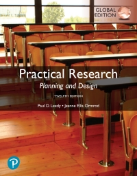Cover image: Practical Research: Planning and Design, Global Edition 12th edition 9781292339245