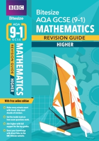 表紙画像: BBC Bitesize AQA GCSE (9-1) Maths Higher Revision Guide 1st edition 9781292339924