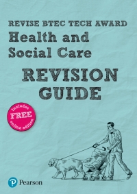 Imagen de portada: Revise BTEC Tech Award Health and Social Care Revision Guide uPDF 1st edition 9781292340432