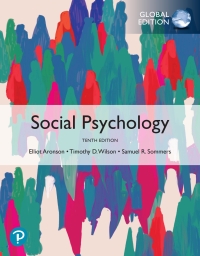 Omslagafbeelding: Social Psychology, Global Edition 10th edition 9781292341477