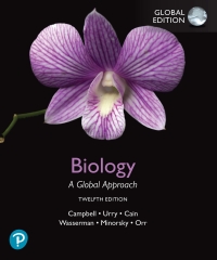 Cover image: Biology: A Global Approach, Enhanced Global Edition 12th edition 9781292341637