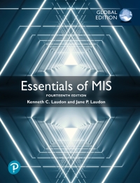 Imagen de portada: Essentials of MIS, Global Edition 14th edition 9781292342634