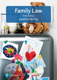 Cover image: Family Law 10th edition 9781292343259